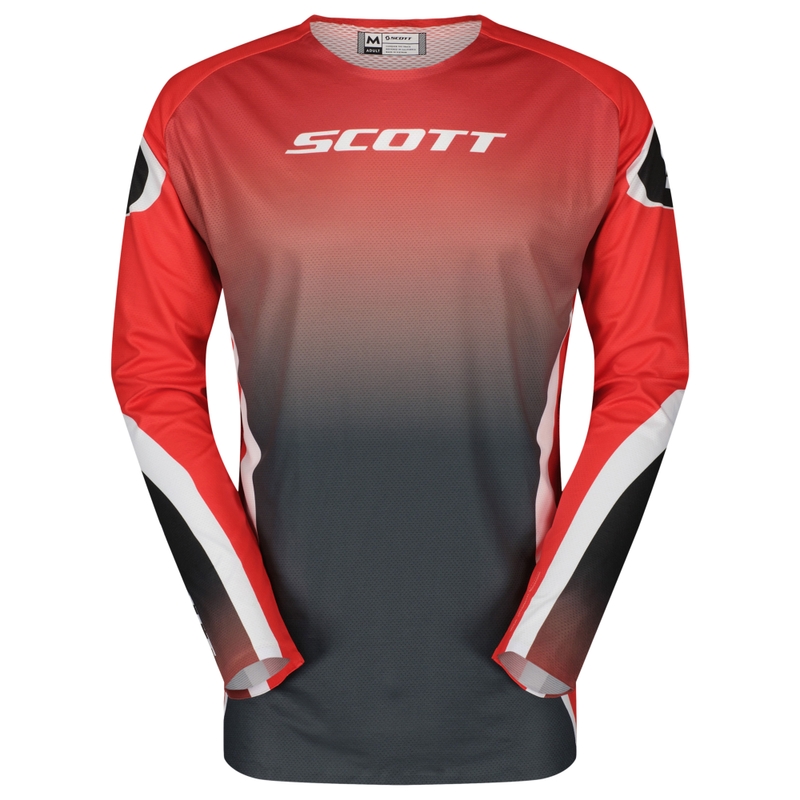 Motokrossitrikoo SCOTT Podium Pro punane-must trikoo