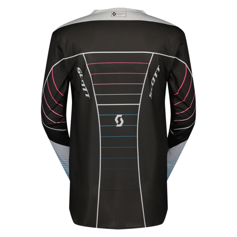 Motokrossitrikoo SCOTT Podium PRO sini-roosa