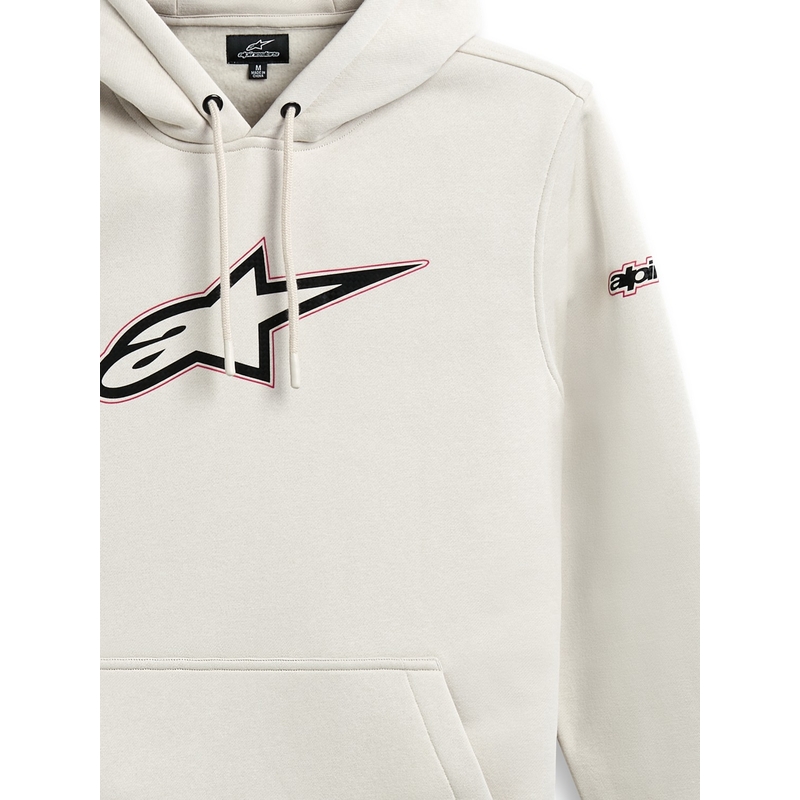 Mikina Alpinestars Insignia Hoodie bílá offwhite