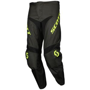 SCOTT Compete motokrossi püksid must-fluo kollane
