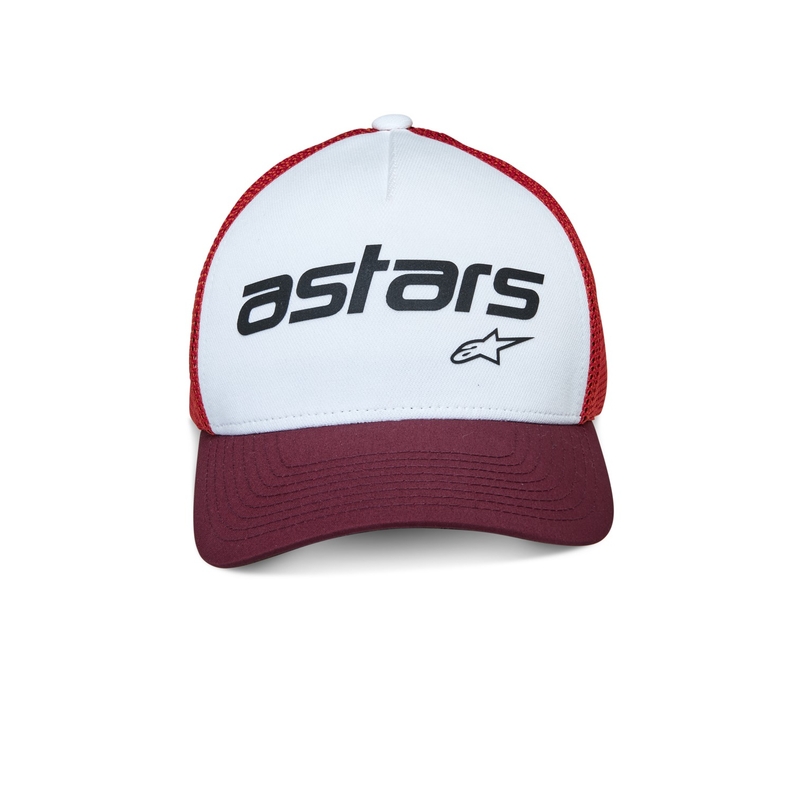 Alpinestars Vital Trucker müts valge-pruun-punane-oranž