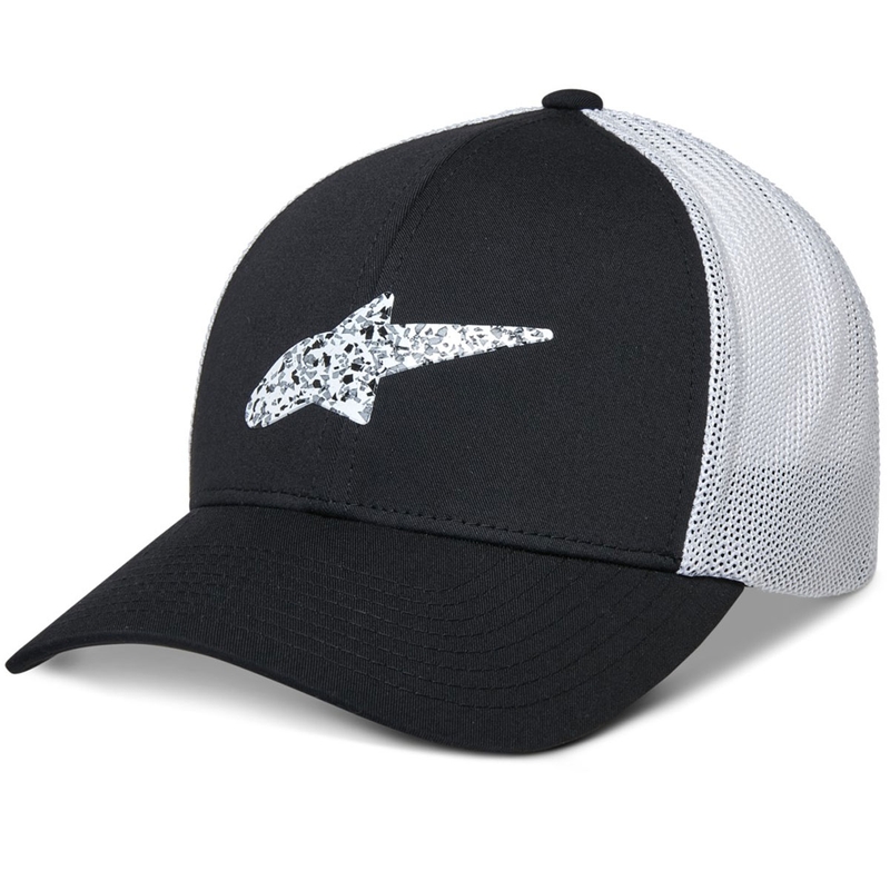Alpinestars Terolithic Trucker müts must ja valge