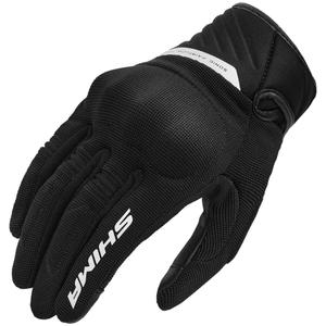 Mootorrattakindad Shima Sonic must ja valge