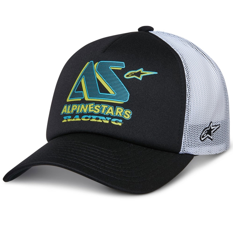 Alpinestars Ayess Trucker müts must ja valge
