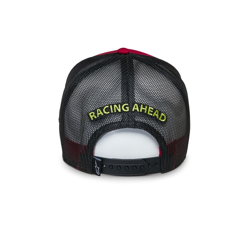 Alpinestars Exceed Trucker müts punane ja must