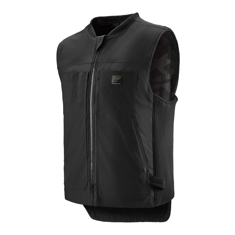 Alpinestars Tech-Air®3 V2 Canvas süsteemi turvavest must
