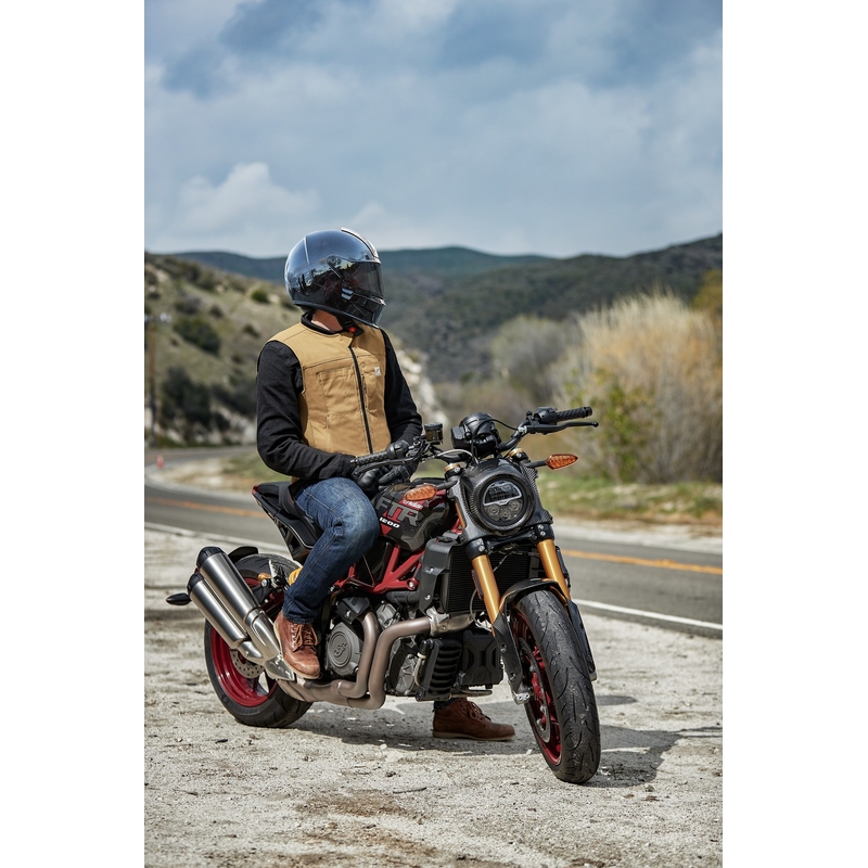 Alpinestars Tech-Air®3 V2 Canvas süsteemi turvavest must