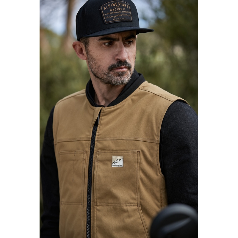Alpinestars Tech-Air®3 V2 Canvas süsteemi turvavest must