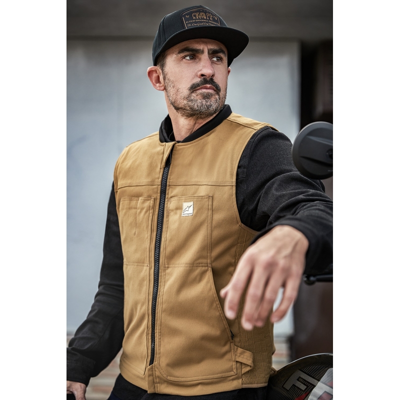 Alpinestars Tech-Air®3 V2 Canvas süsteemi turvavest must
