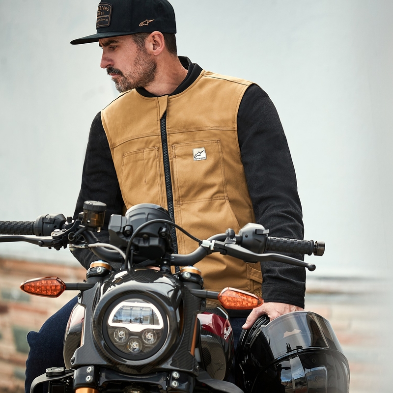 Alpinestars Tech-Air®3 V2 Canvas süsteem beež