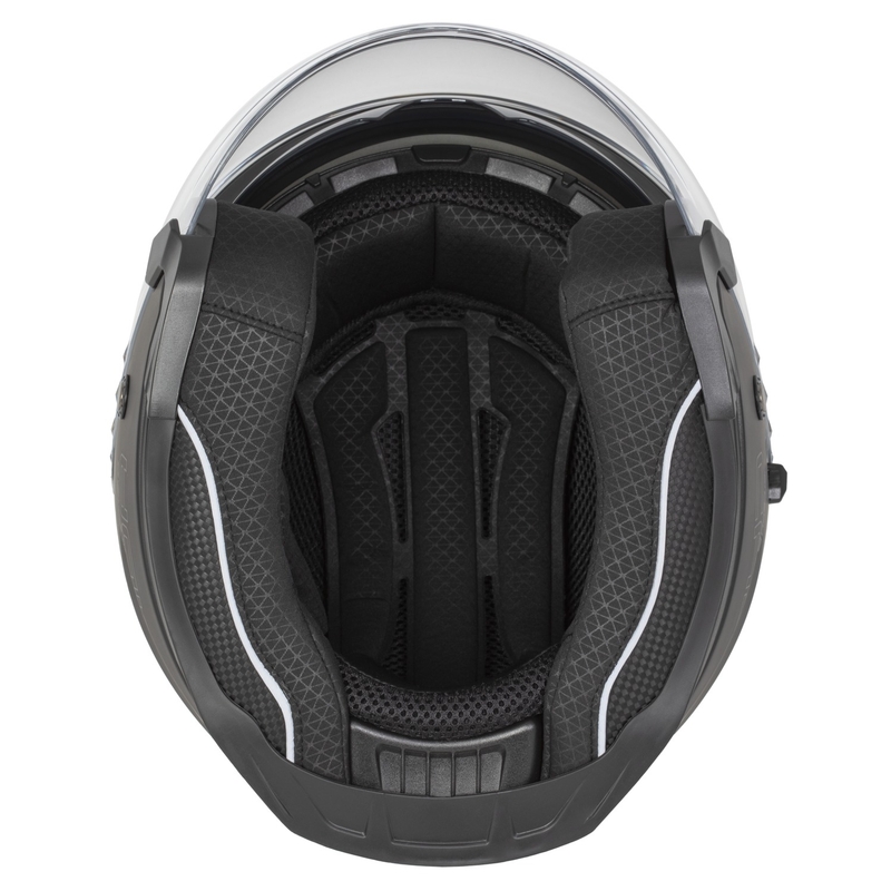 Cassida Jet Tech 2.0 RoTo avatud mootorratta kiiver matt must-fluo kollane-valge
