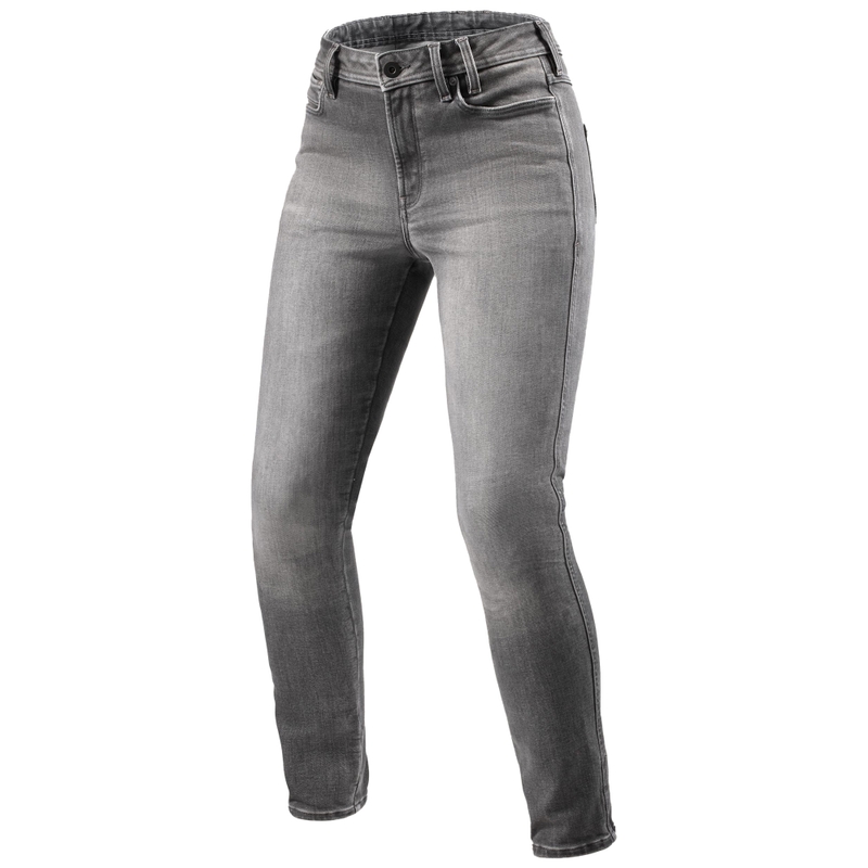 Naiste Revit Shelby 3 Skinny Grey mootorratta teksad