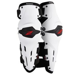 Zandona X-Treme Kneeguard valge-must põlvekaitsmed mootorratastele Zandona X-Treme Kneeguard valge-must