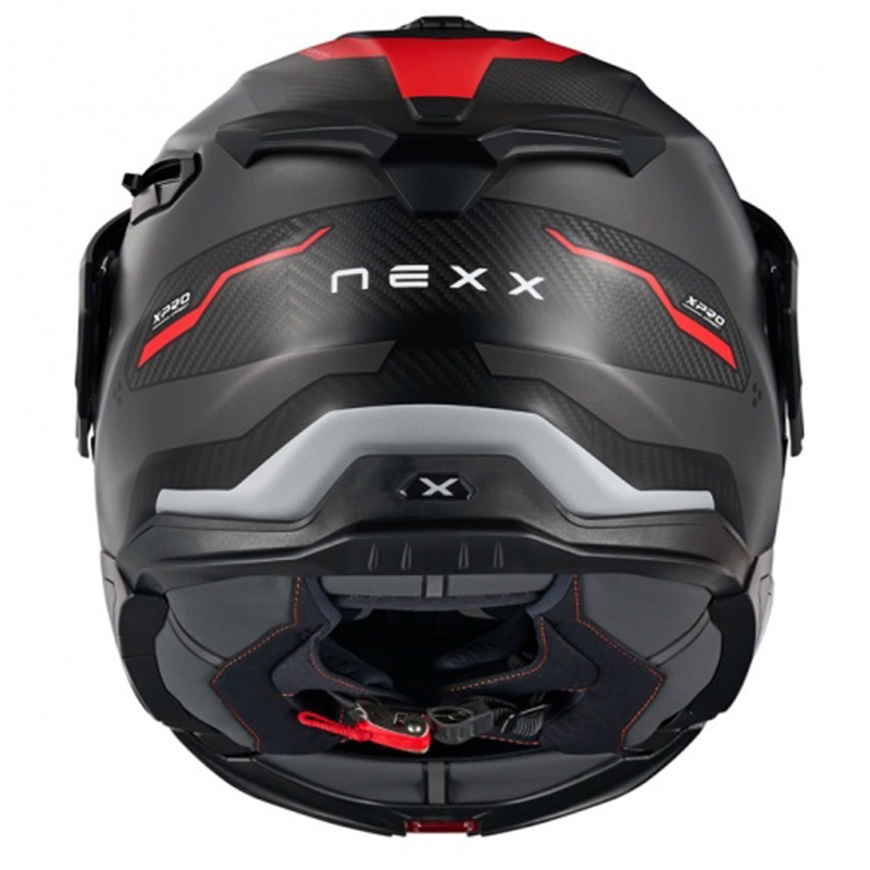 Nexx X.Lifecountry Terra flip-up mootorratta kiiver matt hall-punane allahindlus