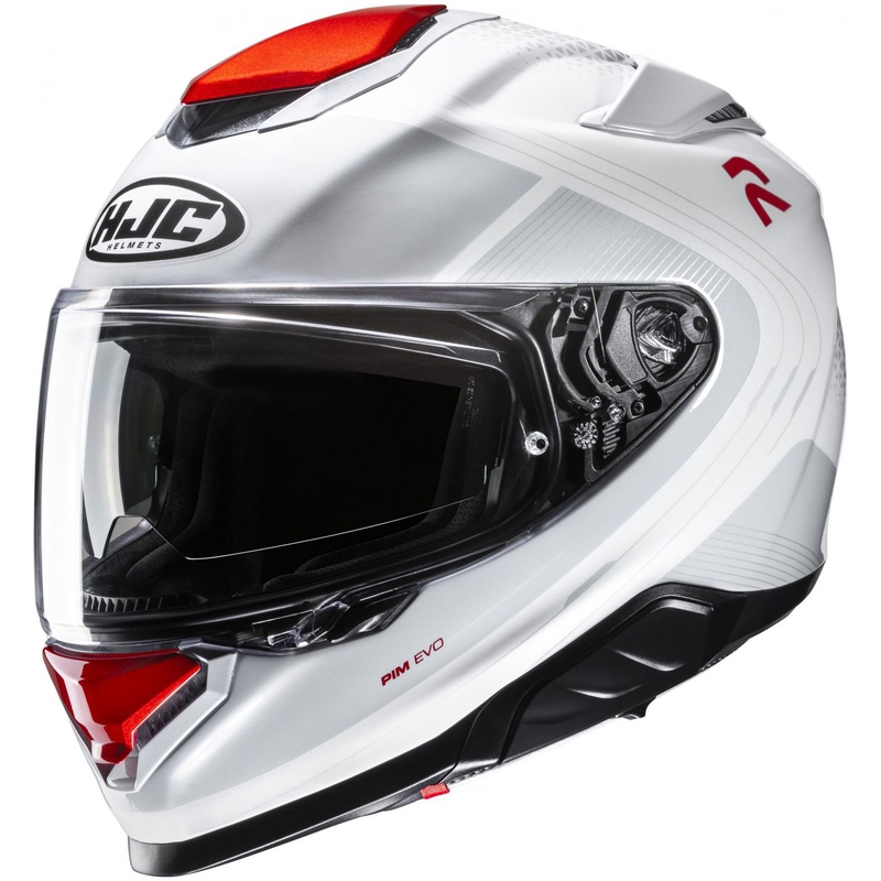 Integrální helma na motorku HJC RPHA 71 Frepe MC1 bílo-červeno-šedá