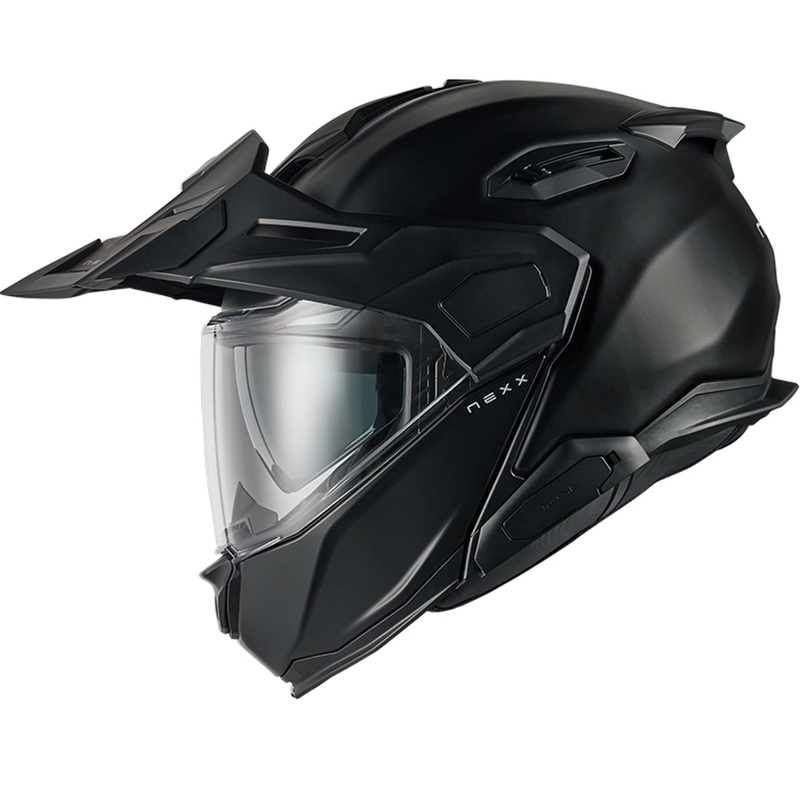 Ümberpööratav mootorratta kiiver Nexx X.Lifecountry Plain matt must