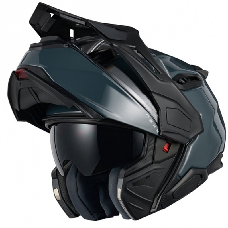 Nexx X.Lifecountry Plain sinine flip-up mootorratta kiiver