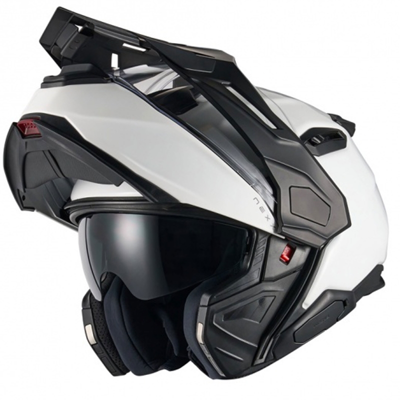 Nexx X.Lifecountry Plain valge flip-up mootorratta kiiver allahindlus