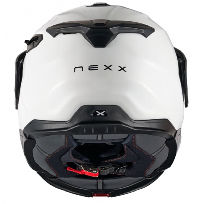 Nexx X.Lifecountry Plain valge flip-up mootorratta kiiver allahindlus