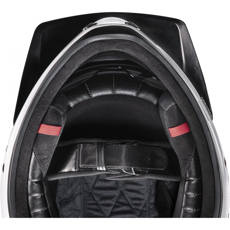 HJC V60 Solid integral mootorratta kiiver valge