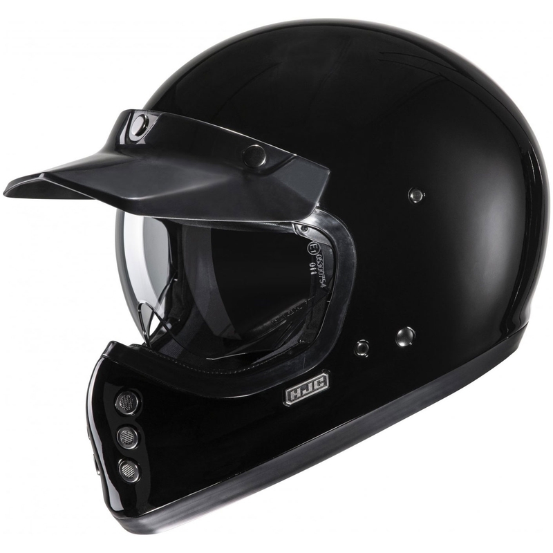 Integreeritud mootorratta kiiver HJC V60 Solid must