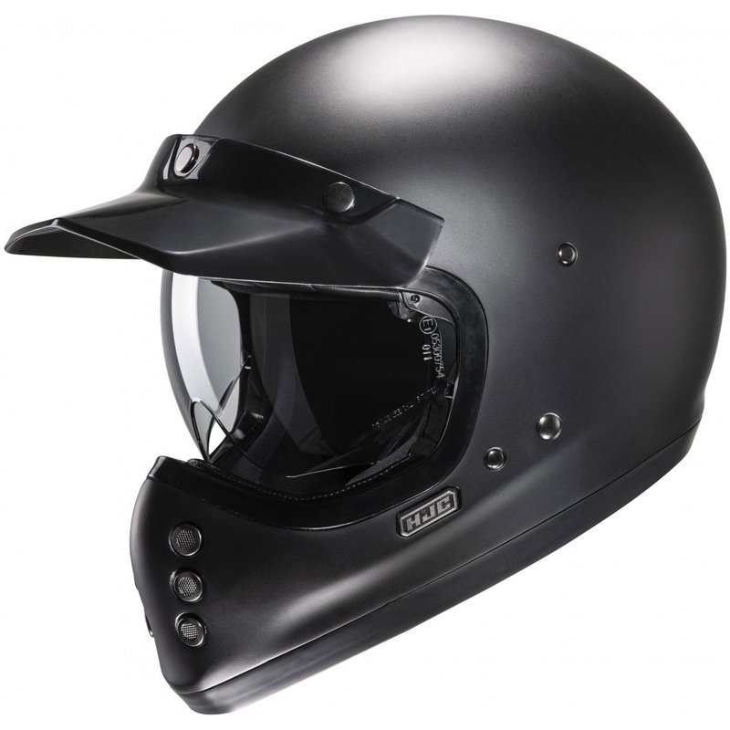 HJC V60 Solid semi flat integral mootorratta kiiver must