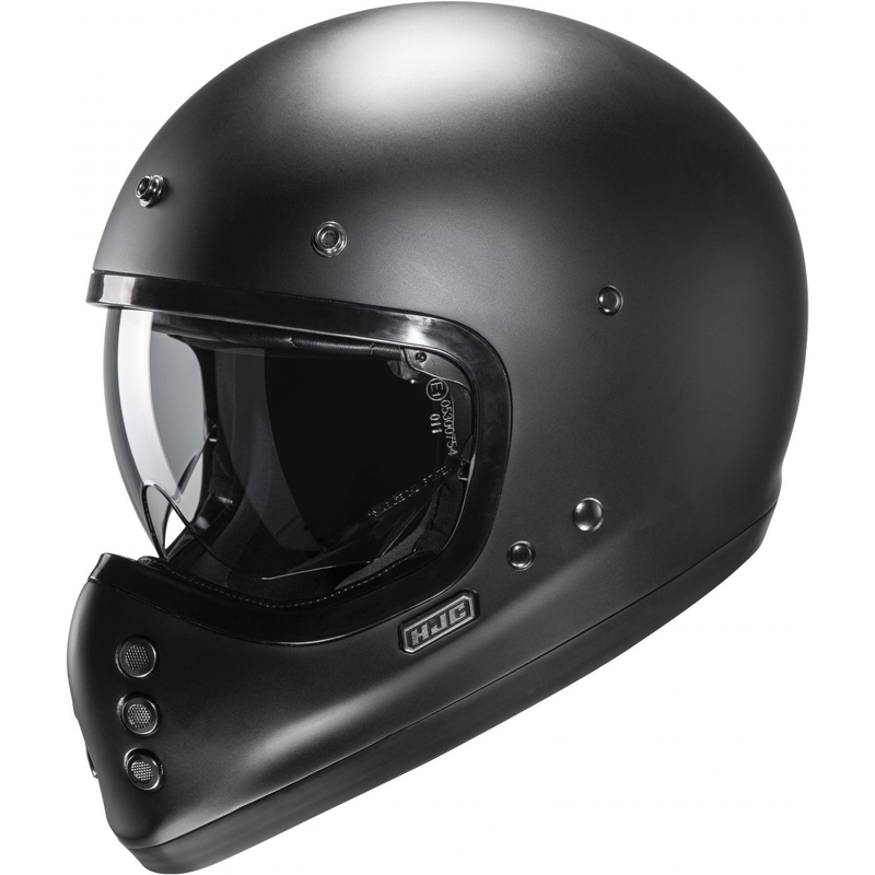 HJC V60 Solid semi flat integral mootorratta kiiver must