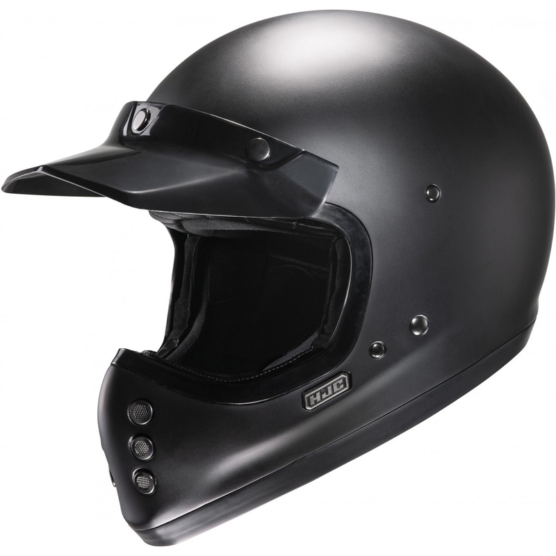 HJC V60 Solid semi flat integral mootorratta kiiver must