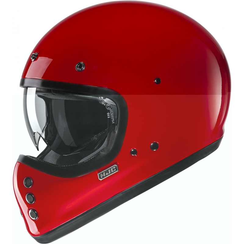 Integreeritud mootorratta kiiver HJC V60 Solid sügavpunane