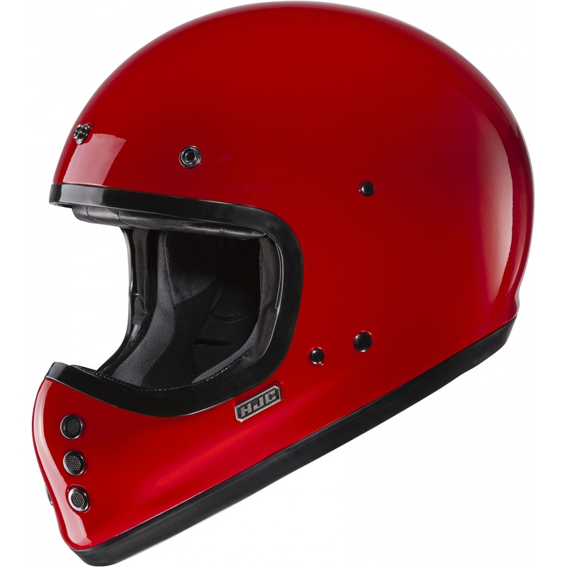 Integreeritud mootorratta kiiver HJC V60 Solid sügavpunane