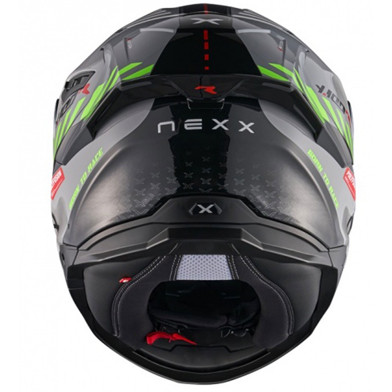 NEXX Y.100R Fade hall-must integraalne mootorratta kiiver