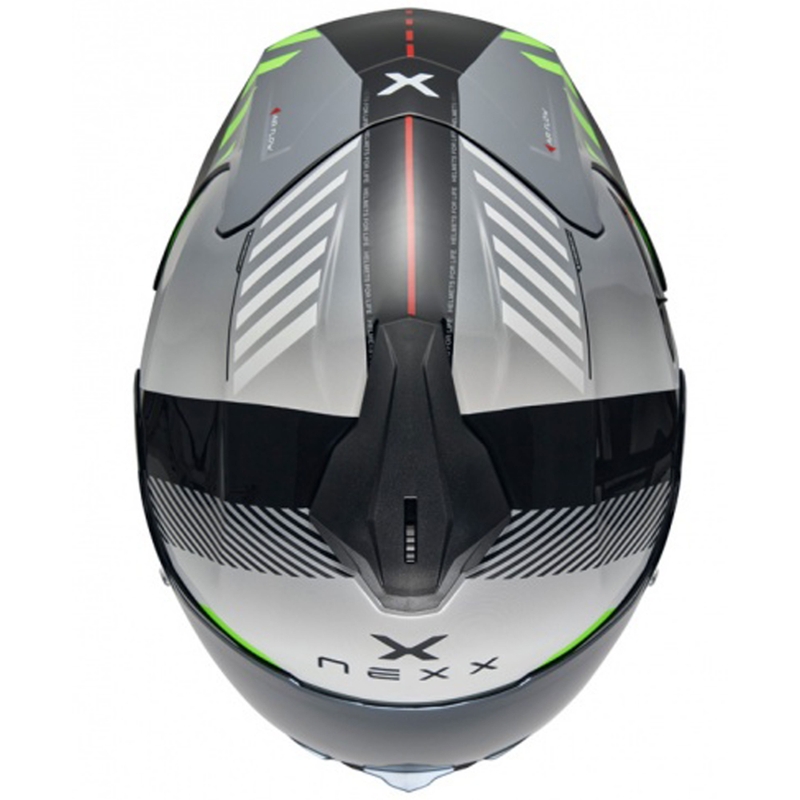NEXX Y.100R Fade hall-must integraalne mootorratta kiiver