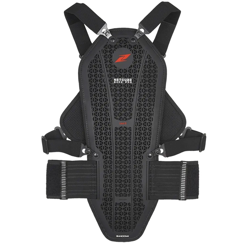 Laste selgroo- ja rinnakaitse Zandona Netcube Armour X7 must 121 - 135 cm