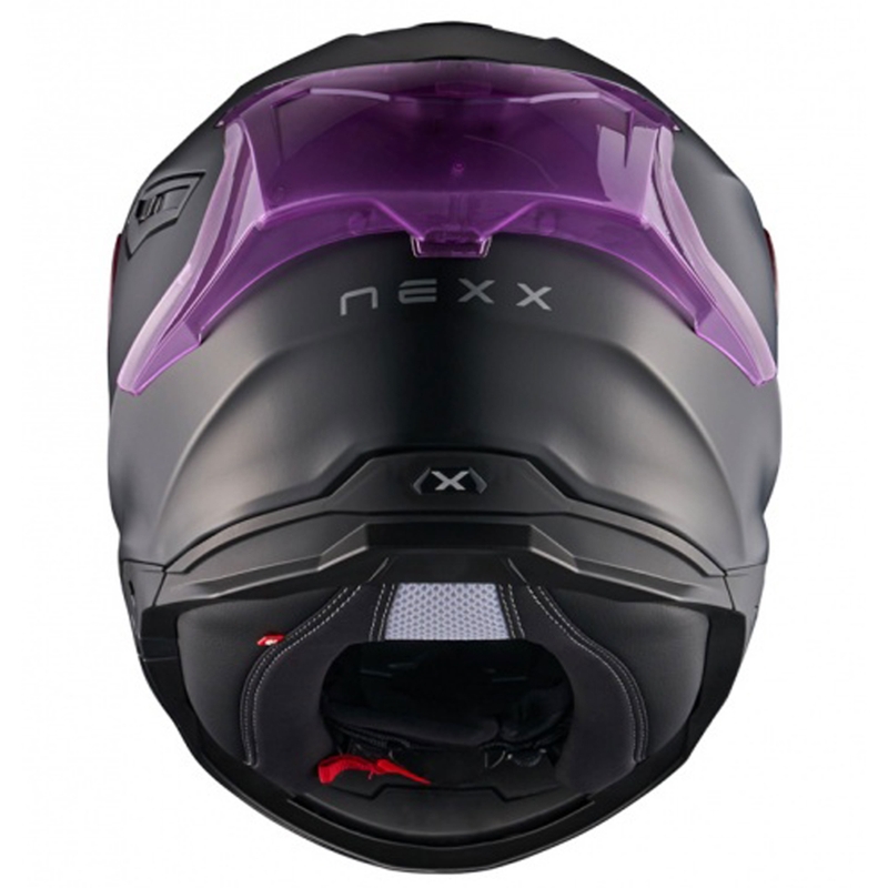 Integreeritud mootorratta kiiver NEXX Y.100R Subsonic matt must-roosa allahindlus