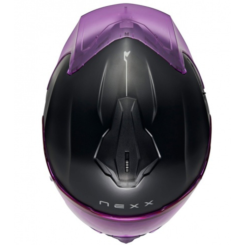 Integreeritud mootorratta kiiver NEXX Y.100R Subsonic matt must-roosa allahindlus