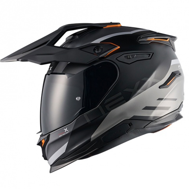 Enduro mootorratta kiiver NEXX Y.TRAVL Quest matt must-hall
