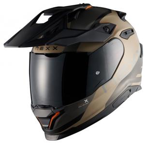 Enduro mootorratta kiiver NEXX Y.TRAVL Quest matt liivamust