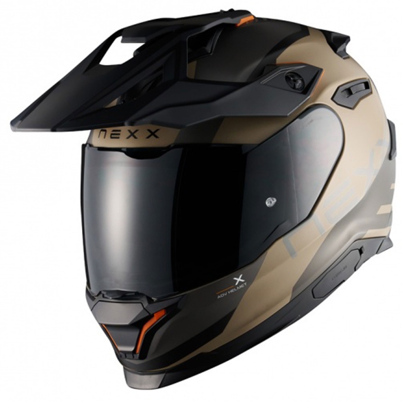 Enduro mootorratta kiiver NEXX Y.TRAVL Quest matt liivamust