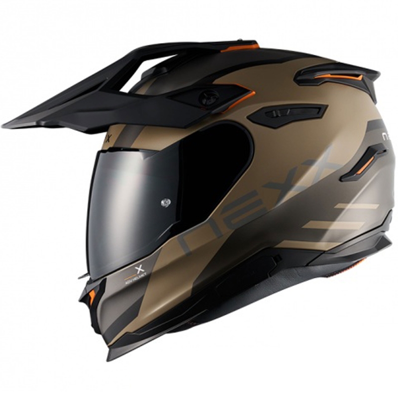 Enduro mootorratta kiiver NEXX Y.TRAVL Quest matt liivamust
