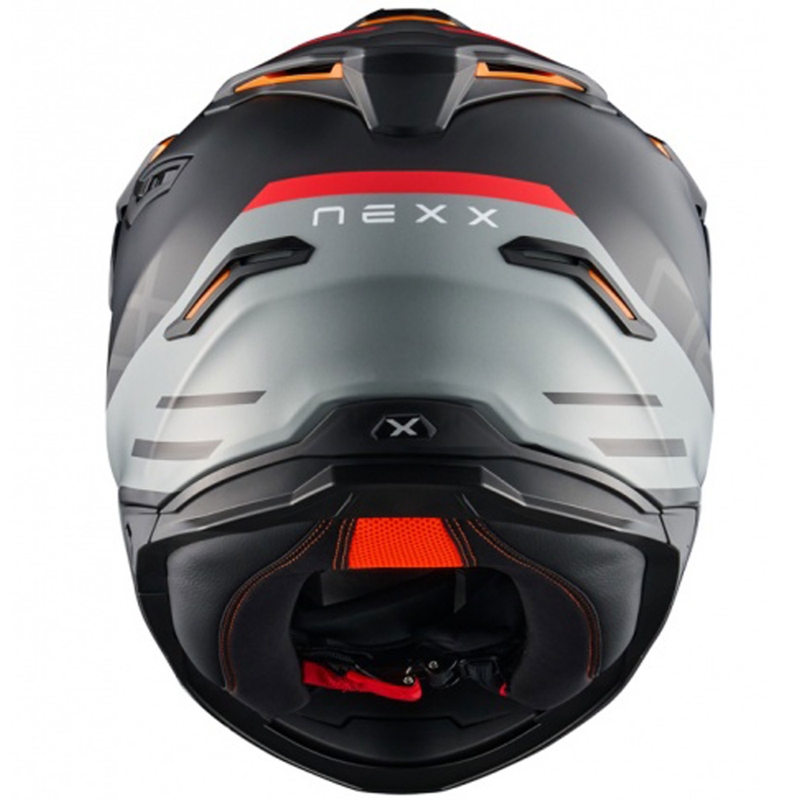 Enduro mootorratta kiiver NEXX Y.TRAVL Quest matt must-punane