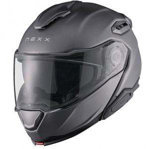 Nexx X.Lifetour Plain matt titaanist flip-up mootorratta kiiver