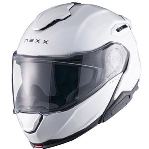 Nexx X.Lifetour Plain matt valge klappkiiver mootorratta kiiver