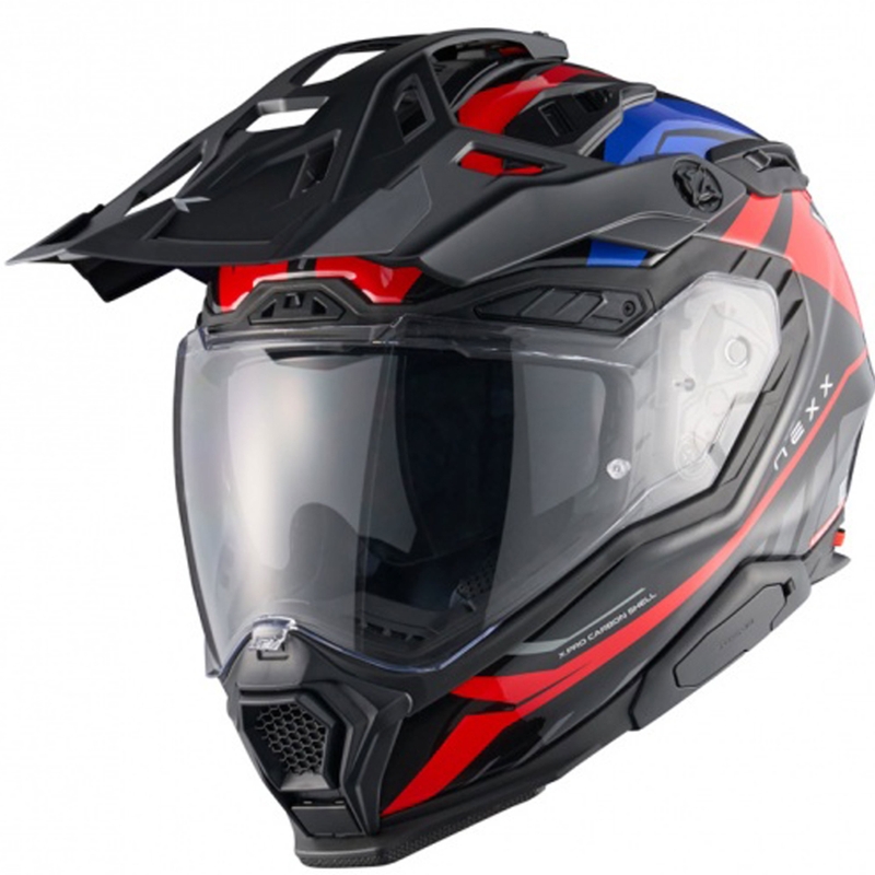 Enduro mootorratta kiiver Nexx X.WED3 Gobi sini-punane