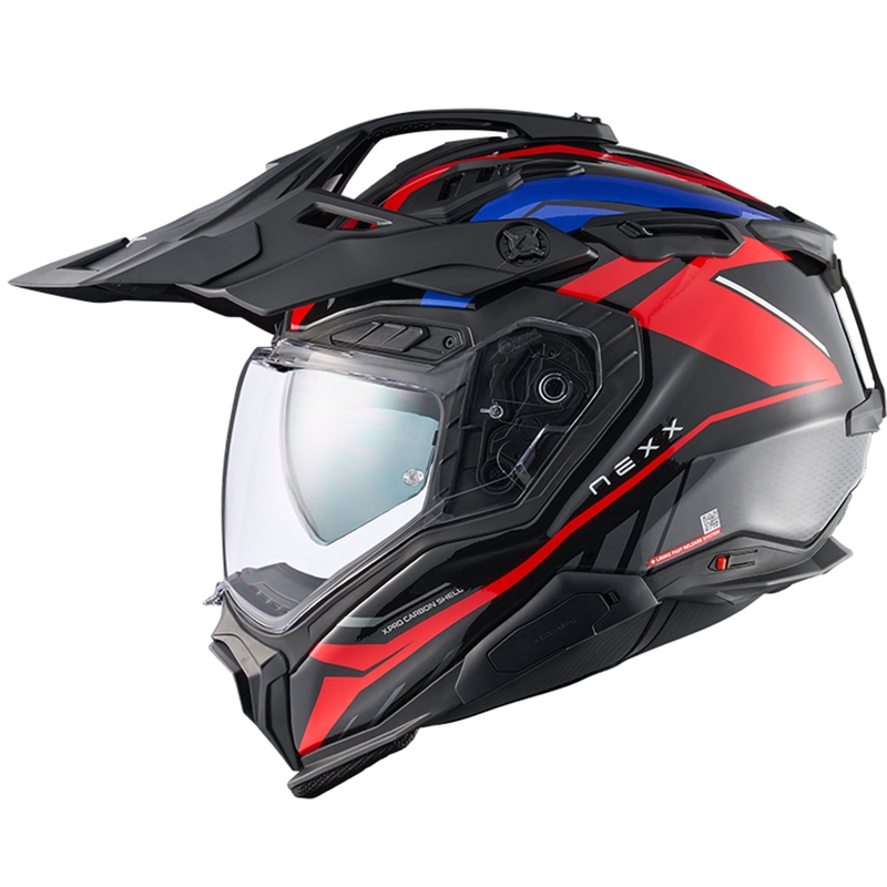 Enduro mootorratta kiiver Nexx X.WED3 Gobi sini-punane