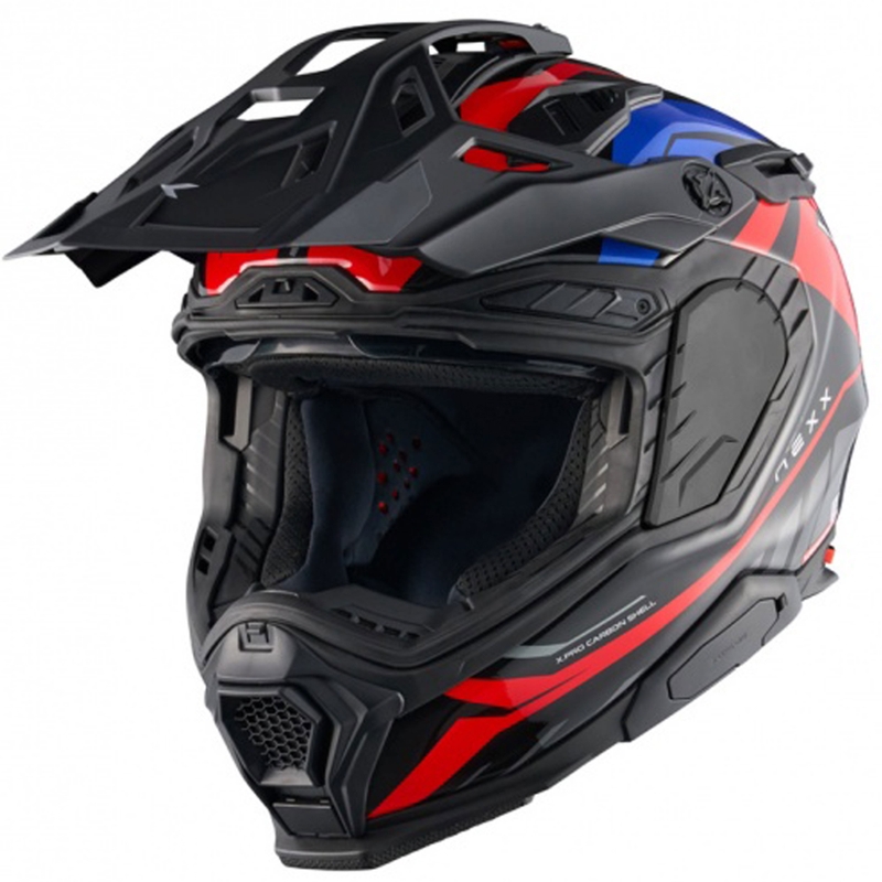 Enduro mootorratta kiiver Nexx X.WED3 Gobi sini-punane