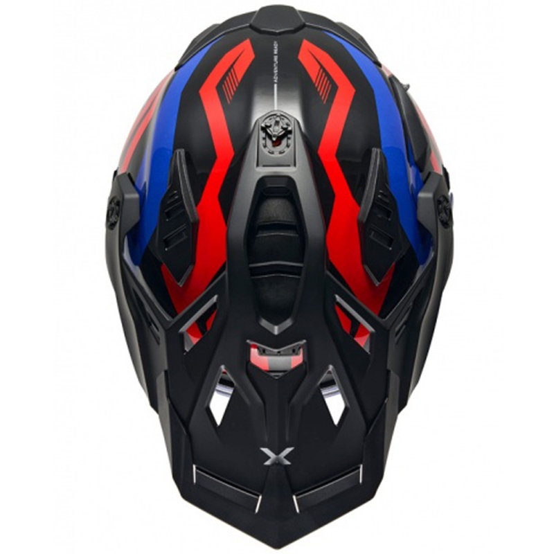 Enduro mootorratta kiiver Nexx X.WED3 Gobi sini-punane