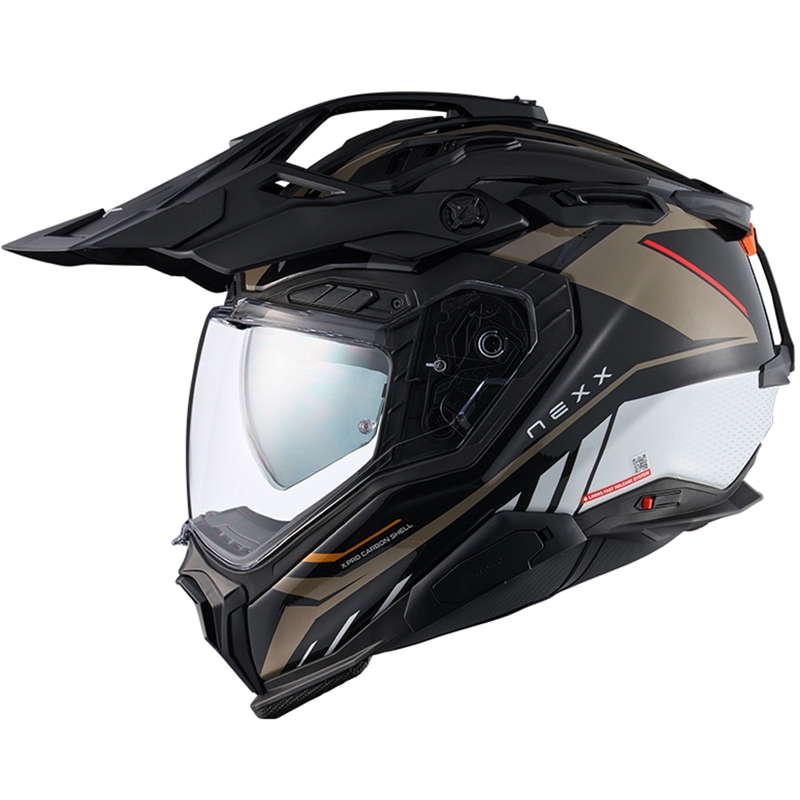 Enduro mootorratta kiiver Nexx X.WED3 Gobi liivavalge