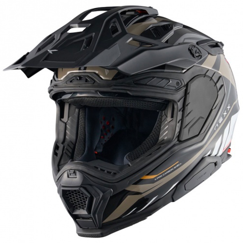 Enduro mootorratta kiiver Nexx X.WED3 Gobi liivavalge
