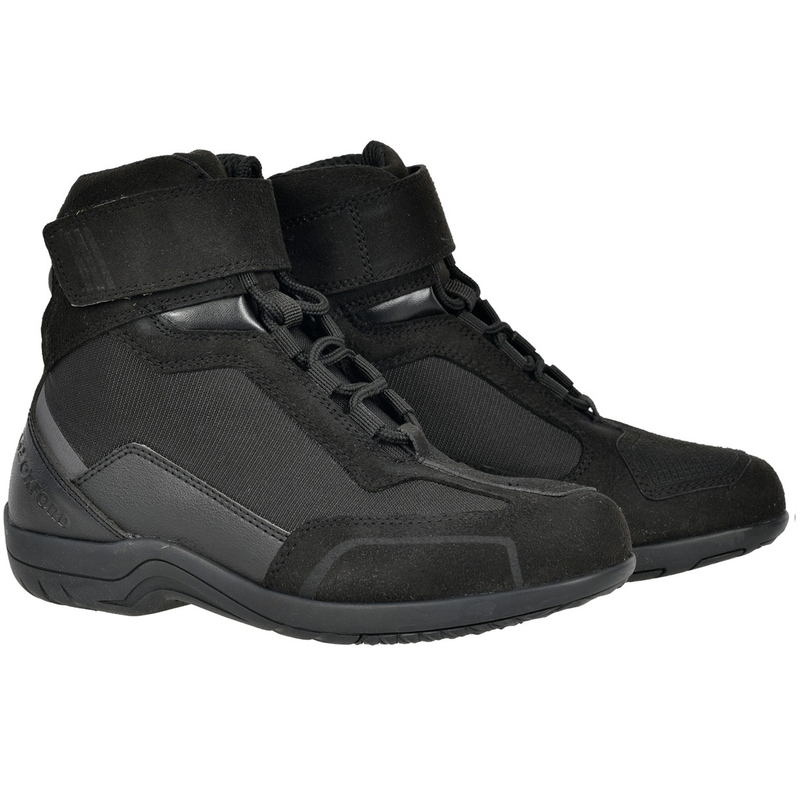 Naiste Oxford Spartan Air Mustad mootorrattajalatsid
