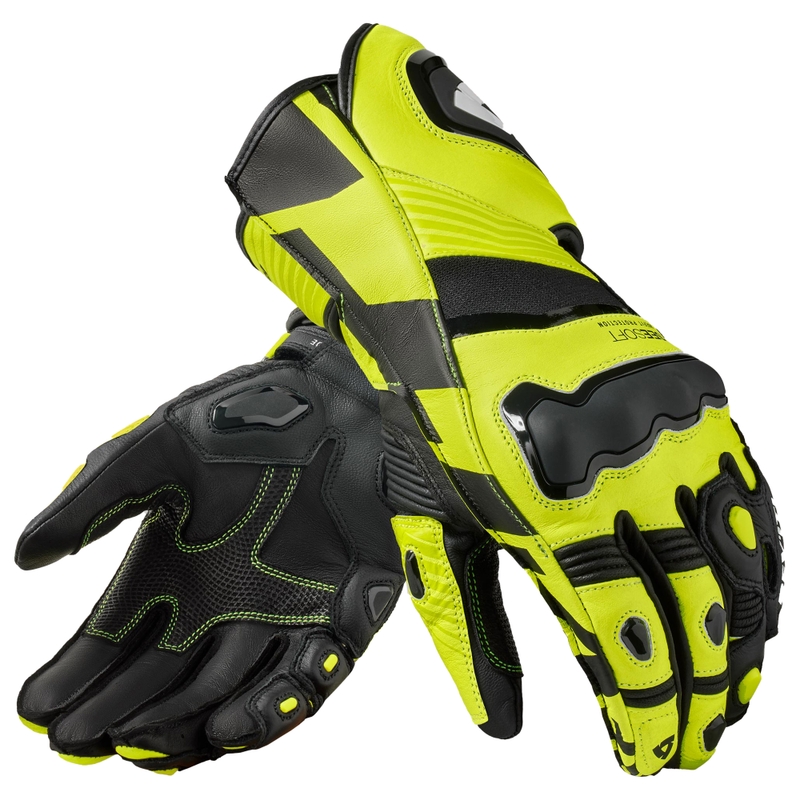 Mootorrattakindad Revit Jerez 4 fluo kollane-mustad